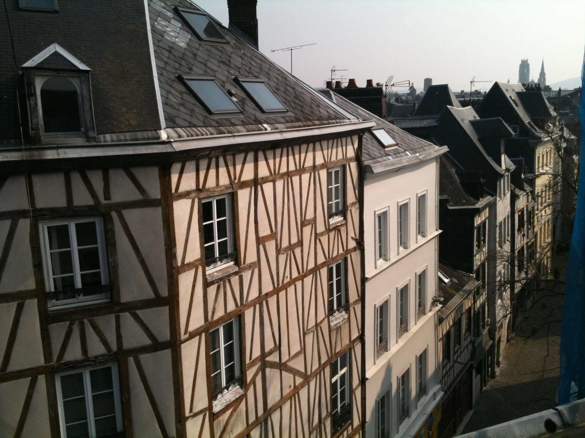 Hotel Dandy Rouen Centre Exterior foto